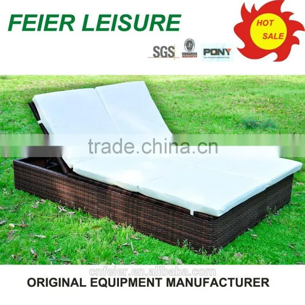 Fashion Fabric Chaise Lounge Sofa photo-4