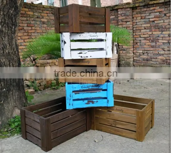 Solid Wood With Handles Without Restoring Ancient Ways the Lid to Receive the Wooden Box photo-2