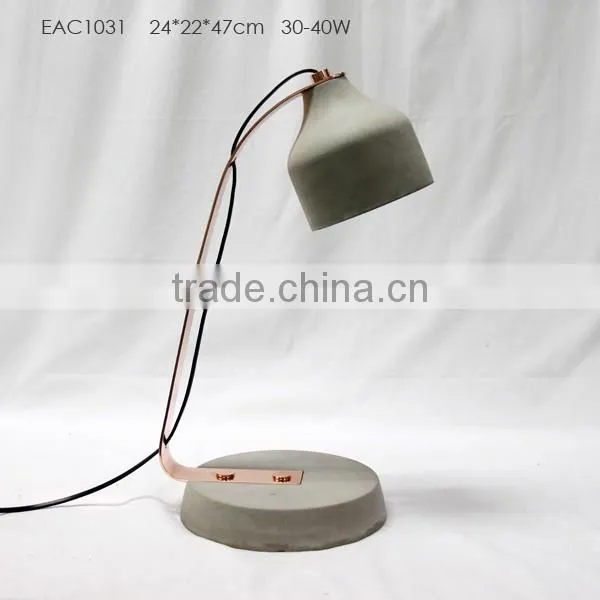 Hot Sale a Concrete Table Lamp photo-5