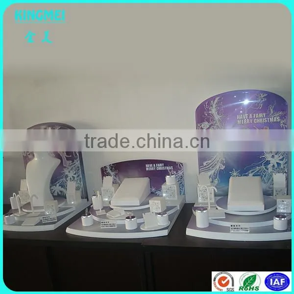 Pop Pink Acrylic Cosmetic Stands Display With Led Lighting Box,cosmetic Display Stand photo-5