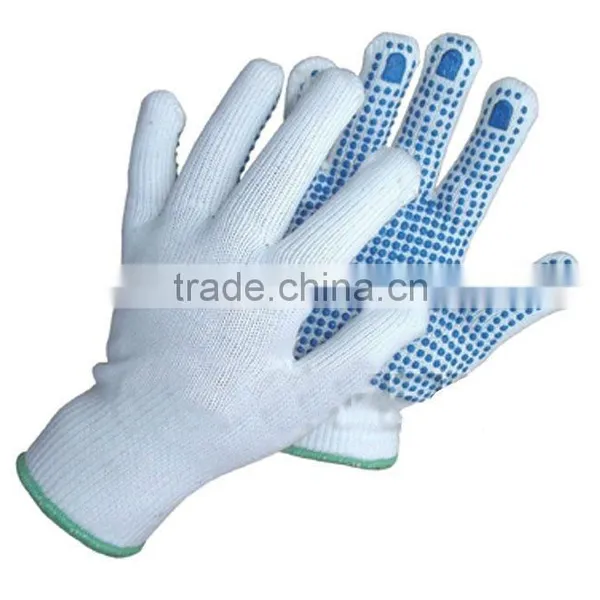 Sunnyhope Wholesale Pvc Dotted Cotton Hand Gloves photo-3
