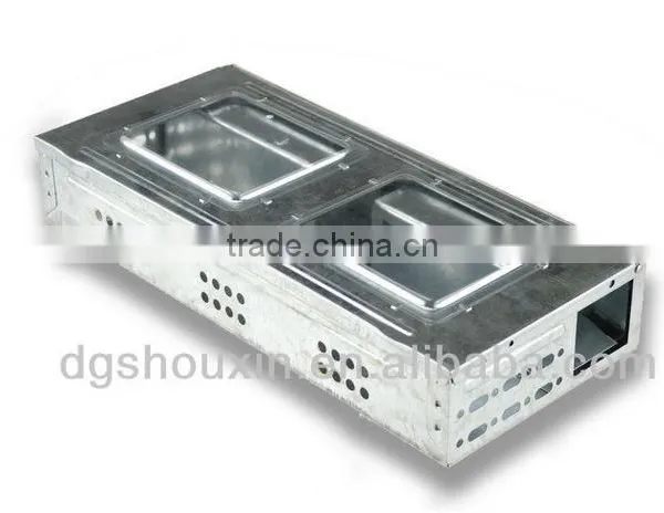 Multi Catch Reusable Metal Rat Trap With Clear Lid SX-5017CL photo-2