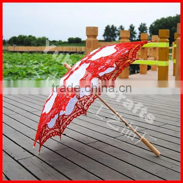 Anji Yuhong Factory Lace Crafts Umbrella Wholesale photo-2