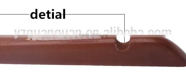 Wooden Clothes Hanger Manufacturer Custom Luxury Wooden Hanger For Garment Shop and 5 Star Hotel photo-2