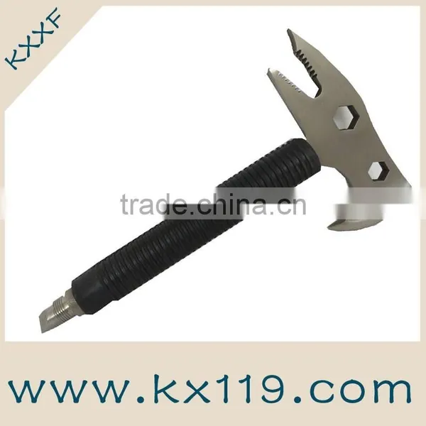 Hi-Q High Quality Emergency Rescue Use Carbon Steel Multifuctional Rescue Fireman Tools Fire Axe photo-3