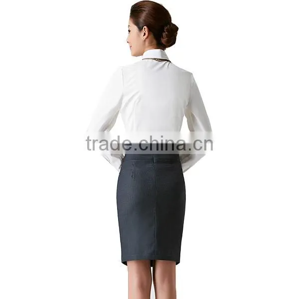 Xxl Plus Sized Office Women Pants Suit Uniform photo-5