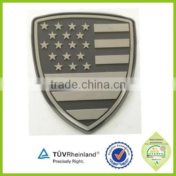 Customized 3d Logo Soft Pvc Silicone Patch Morale photo-4