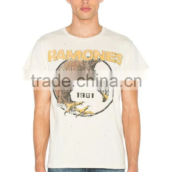 Fashionable Round O Neck T-Shirt /Custom Logo Design Printing Mens Cotton T-Shirt photo-5