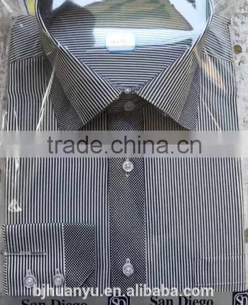 Twill Pontied T/C Dress Shirt for Men 2015 photo-6