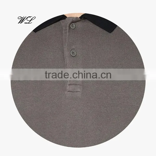 Knitted Latest Man Fitted Polo T-shirt Raglan Golf Shirts Sleeve Custom T-shirts photo-5