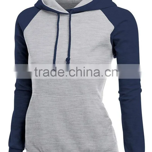 Plain Womens Pullover Hoodie/Ladies Fleece Sweatshirt Hoody/Woman Coat and Jacket photo-3