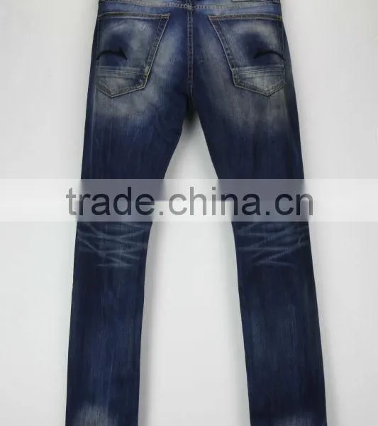 Fashion New Design High Quality Denim Jeans Destroy Pants Professional Jeans Manufacturer in China photo-3