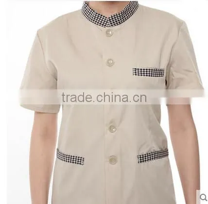 Custom Perfect Fit Chinese Restaurant Nice Design Hotel Housekeeping Uniform in Guangzhou photo-3