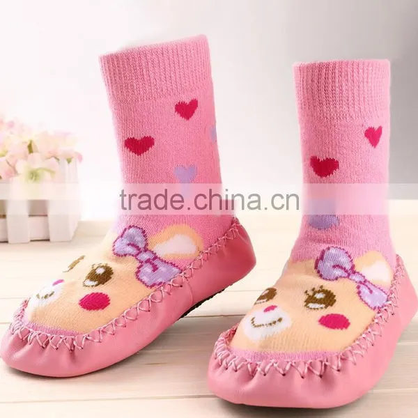 Kids Socks Cotton Boy Girl Casual Baby Anti Slip Socks Children Socks photo-2