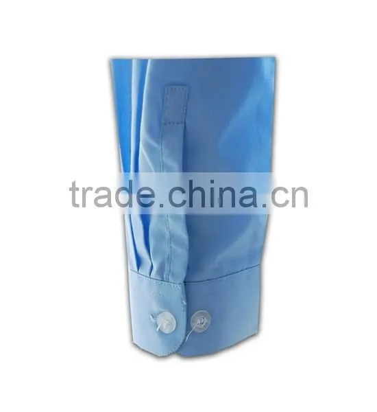 ISO 9001 Audit Factory Stiff Collar T/C Women Office Shirt photo-6
