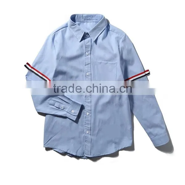 Latest White Shirt Couple Shirt Mens Casual Shirts Lady Blouse photo-4