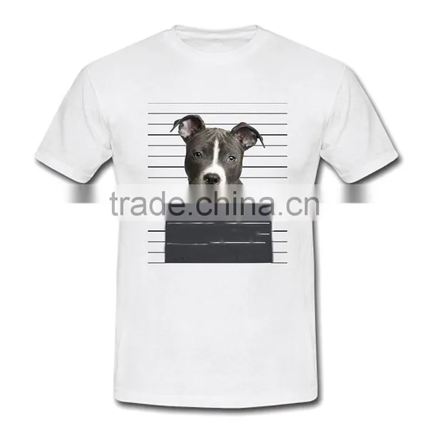 Guangzhou Shandao Summer Casual O-Neck Short Sleeve 190g 100% Polyester T-shirts With 3d Animal Print photo-5