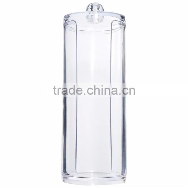 Brand New High Quality Transparent Round Container Storage Case Make up Cotton/Pad Bo Nail Art Remover Paper Wip 176.8cm photo-4