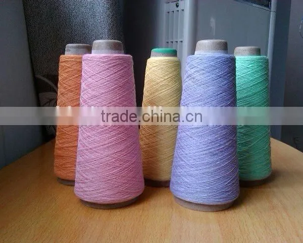 Making Zero Twisted Yarn for Terry Towel Raw White Hot Sale 40 Degree 60s Pva Water Soluble Yarn photo-4