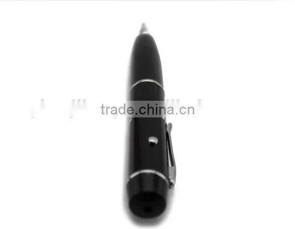 High Quality Laser Point and 4GB 8GB 16GB USB Logo Ballpoint Business Metal Pen Box Gift Set photo-4