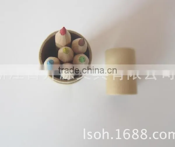 3.5''HB Black Wood Pencils Wih Diamond in Paper Tube photo-4