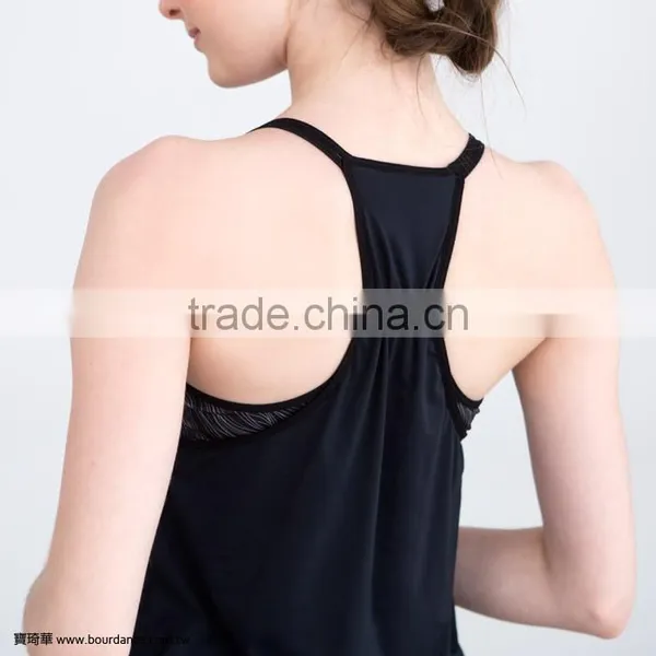 New Fashion Women Gym Sport Tops Running Spaghetti Top photo-2