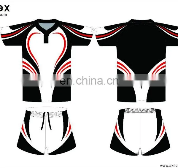 2016 Customized Stylist Sublimaiton Rugby Jersey photo-2