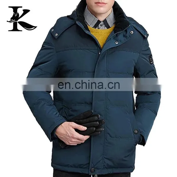 Waterproof Men Puffer Jacket Duck Down Jacket photo-5