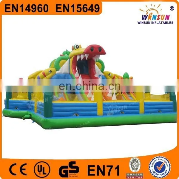 China High Quality Giant Dragon Inflatable Slide for Sale photo-2