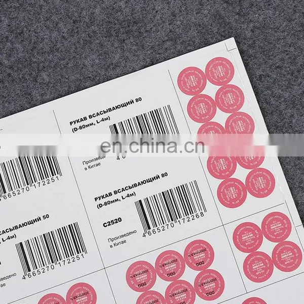 Manufacturer's Direct Selling Supermarket Products Promotional Label,customized Waterproof Self Adhesive Sticker Printing photo-2