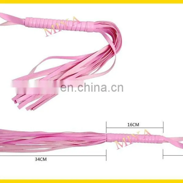 Classic Faux PVC Leather Whip for Party Favor Toy photo-3