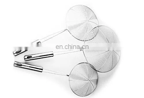 Kitchen Cooking Utensils Stainless Steel Wire Oil Skimmer photo-6
