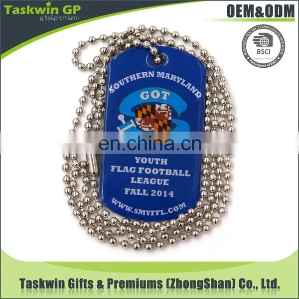 Cheap Wholesale Custom Metal Dog Tag Necklace for People / Pets photo-2