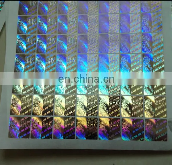 Low Cost 3D Hologram Sticker Custom Mini Logo Brand photo-2
