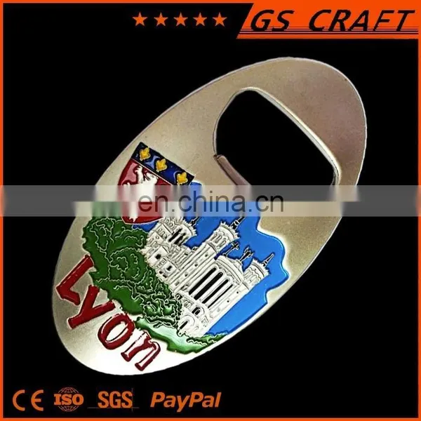 New Design of Nice Quality With Color Plated Round Bottle Opener photo-4