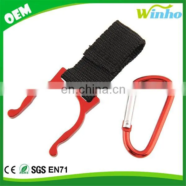 Winho Carabiner Belt Clip Key Chain With Water Bottle Clamp Holder photo-4