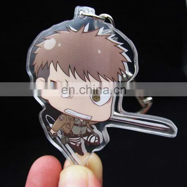 PMMA Material Cartoon Cute Blank Acrylic Keychain photo-4