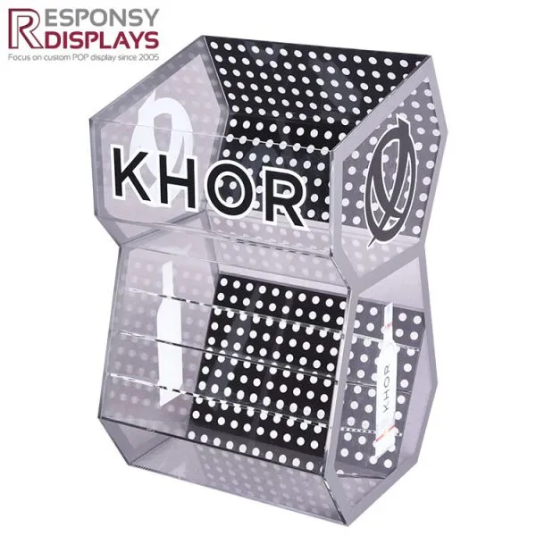 Counter Acrylic Liqueur Display Box With Silk-screen Logo photo-3
