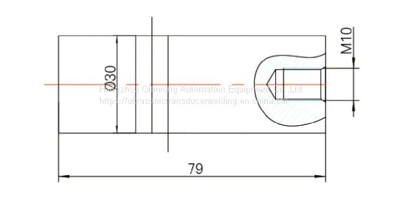 Ceramics Ultrasonic Piezoelectric Transducer , 400W 30 Khz Ultrasonic Transducer PZT8 photo-2
