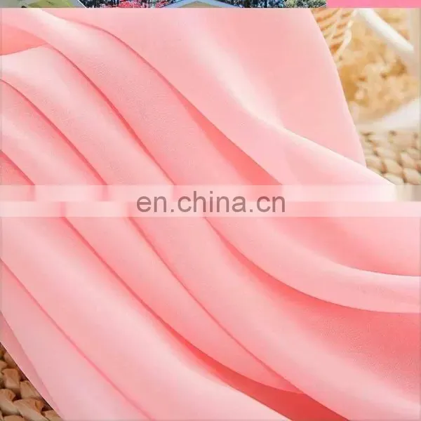 China Supplier 100% Polyester Woven Chiffon Fabric for Woman Dress photo-3