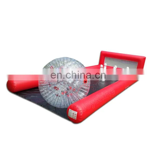 Custom 5m Giant Inflatable Bowling Lanes Equipment Factory Prices Human Sized Bowling Lane Alley Set Game For Sale photo-5