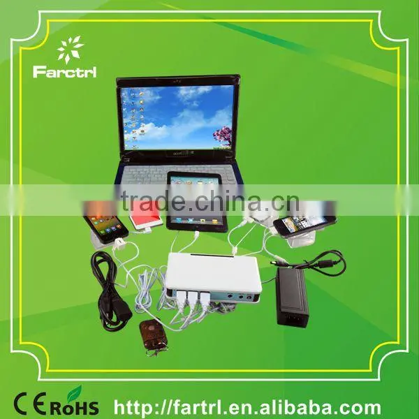 6 USB Ports Cellphone Security Display Alarm System photo-2