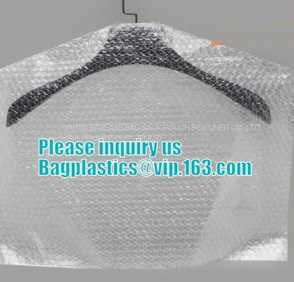 DRY CLEANING GARMENT BAG COVER, SANITARY LAUNDRY BAG, HOTEL, LAUNDRY STORE, CLEANING SUPPLIES,HANGER photo-2
