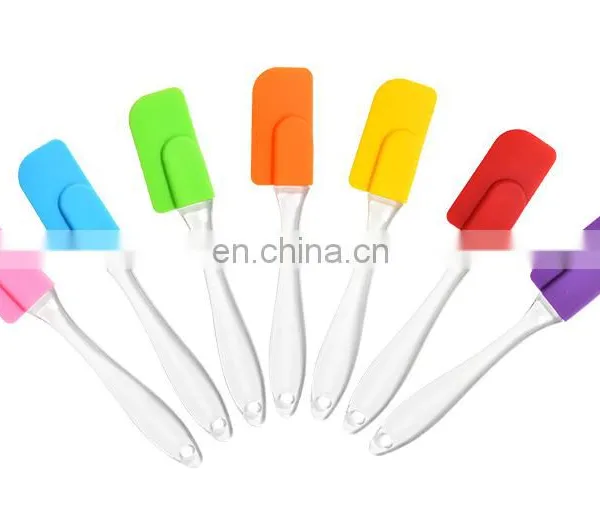 Easy to Clean and Reusable Silicone Spatula With Plastic Handle photo-5