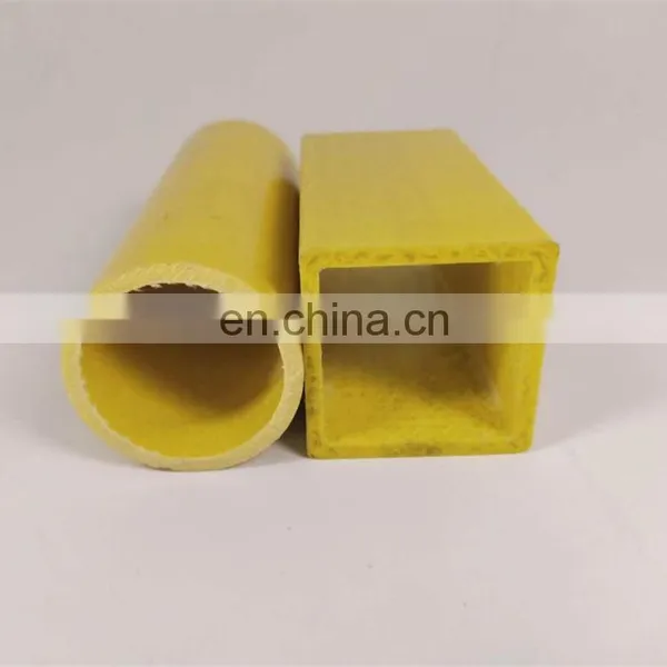 uv Resistant 40mm Hollow Pultruded Round / Rectangular / Square Frp Tube photo-5