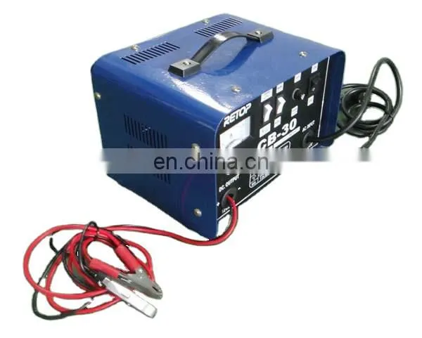 Single Cheap Portable Lead-acid Car Battery Charger Battery Terminal 85%(25 C) 1 Years,1 100PCS Accept 4.6kg German Standard 10A photo-3