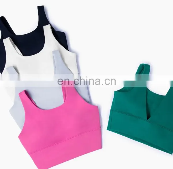 Custom Deep V Back Bra Match Crotchless Leggings 2pcs Yoga Suit Set Women Sports Gym Tracksuit Ladies Gym Fitness Sets photo-2