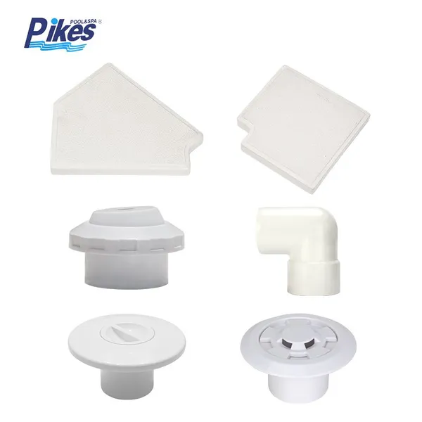 ABS UV Plastic Fittings Swimming Pool Accessory High Quality Plastic Equipment Skimmer Water Return Massage Jet photo-3