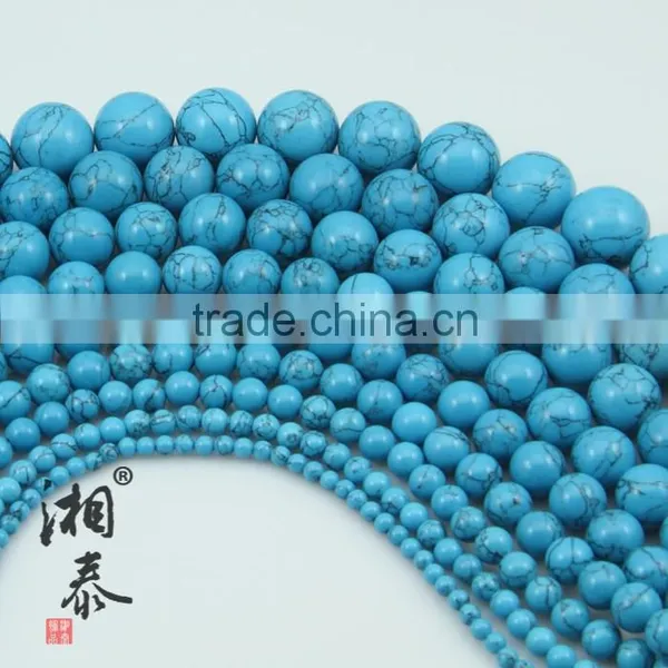 4mm 6mm 8mm 10mm 12mm Natural Turquoise Beads Natural Stone Charms Ornament Accessories Factory photo-5