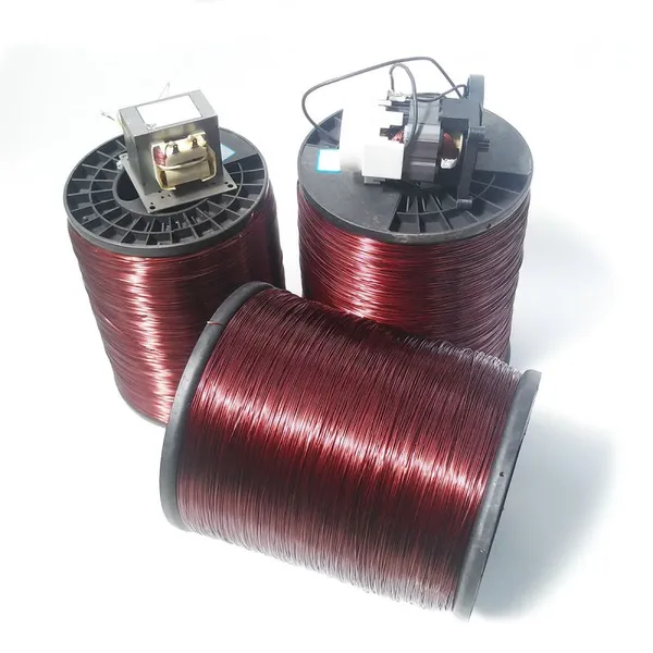 Electrical Supplies IEC-60317 Electrical Winding Wire Enameled Aluminium Magnet Wires AWG4-32 With ISO Certification Round Wire photo-4